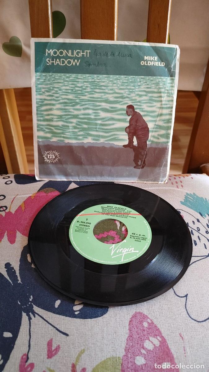 Discos de vinilo: MIKE OLDFIELD-SINGLE MOONLIGHT SHADOW