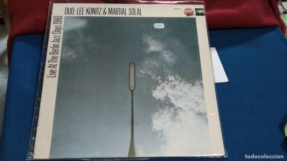 Discos de vinilo: Lee Konitz & Martial Solal &ndash; Duo: Lee Konitz & Martial Solal (Live At The Berlin Jazz Days 1980)LP