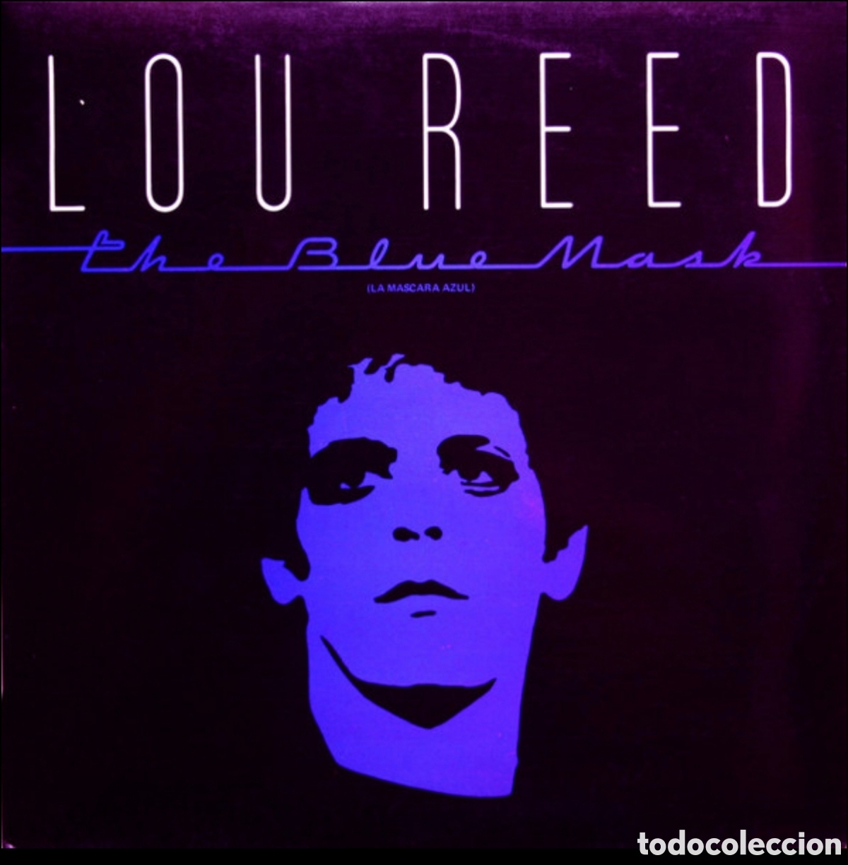 Discos de vinilo: Lou Reed: The Blue Mask LP 1985