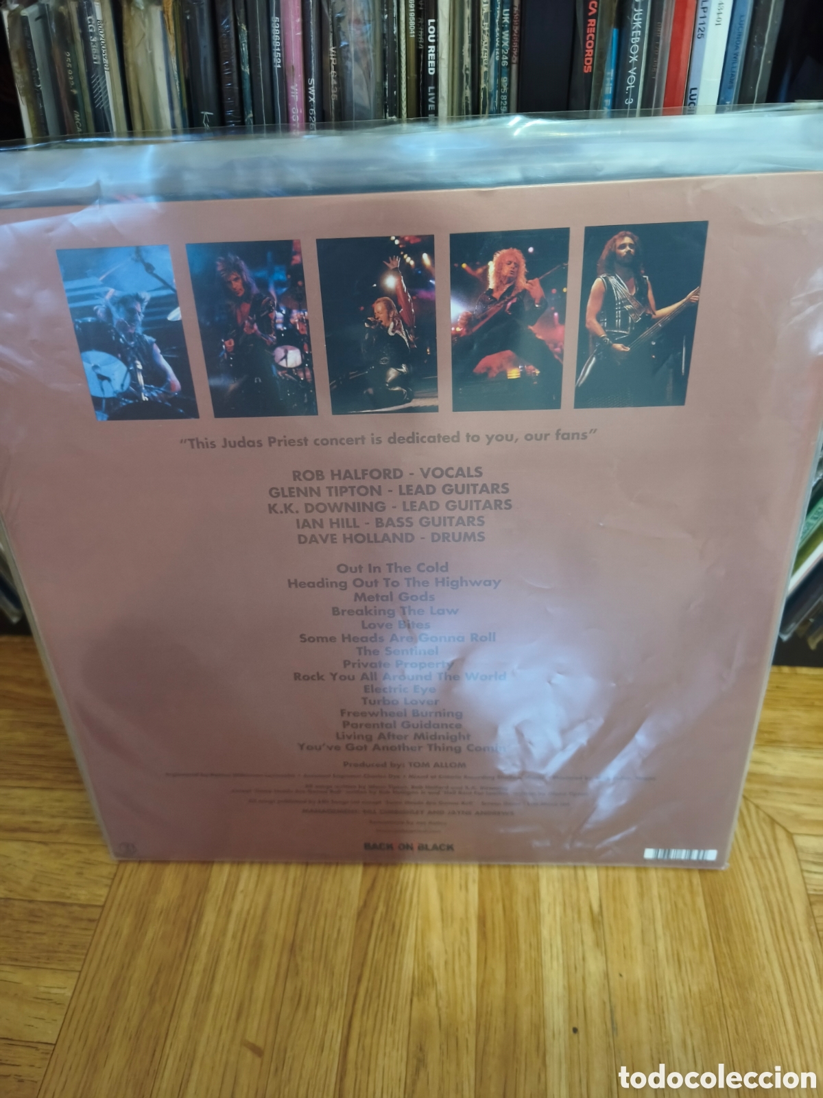 Discos de vinilo: Judas Priest: Priest Live 2Lps Edici&oacute;n Limitada - Foto 2