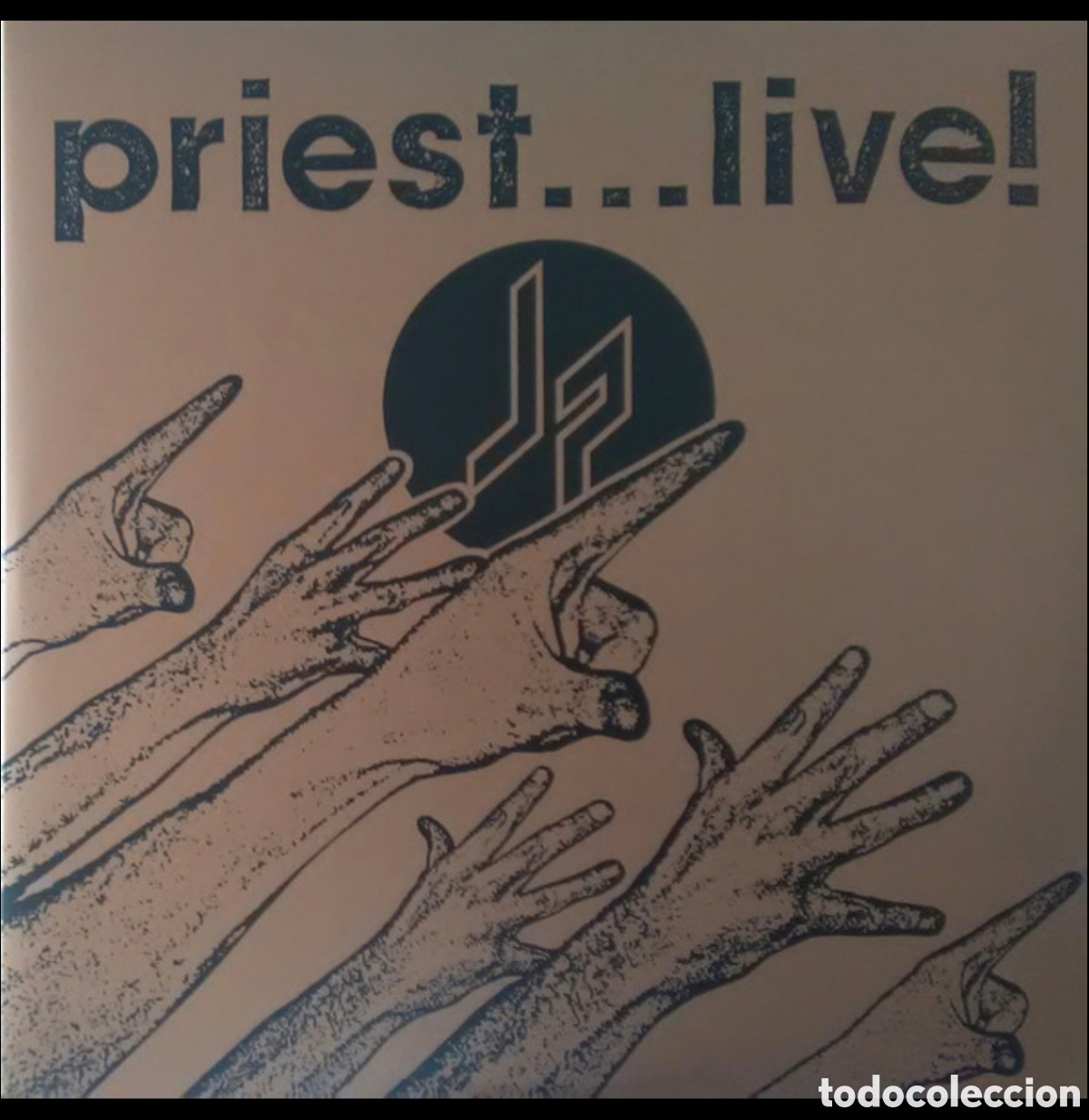 Discos de vinilo: Judas Priest: Priest Live 2Lps Edici&oacute;n Limitada - Foto 3