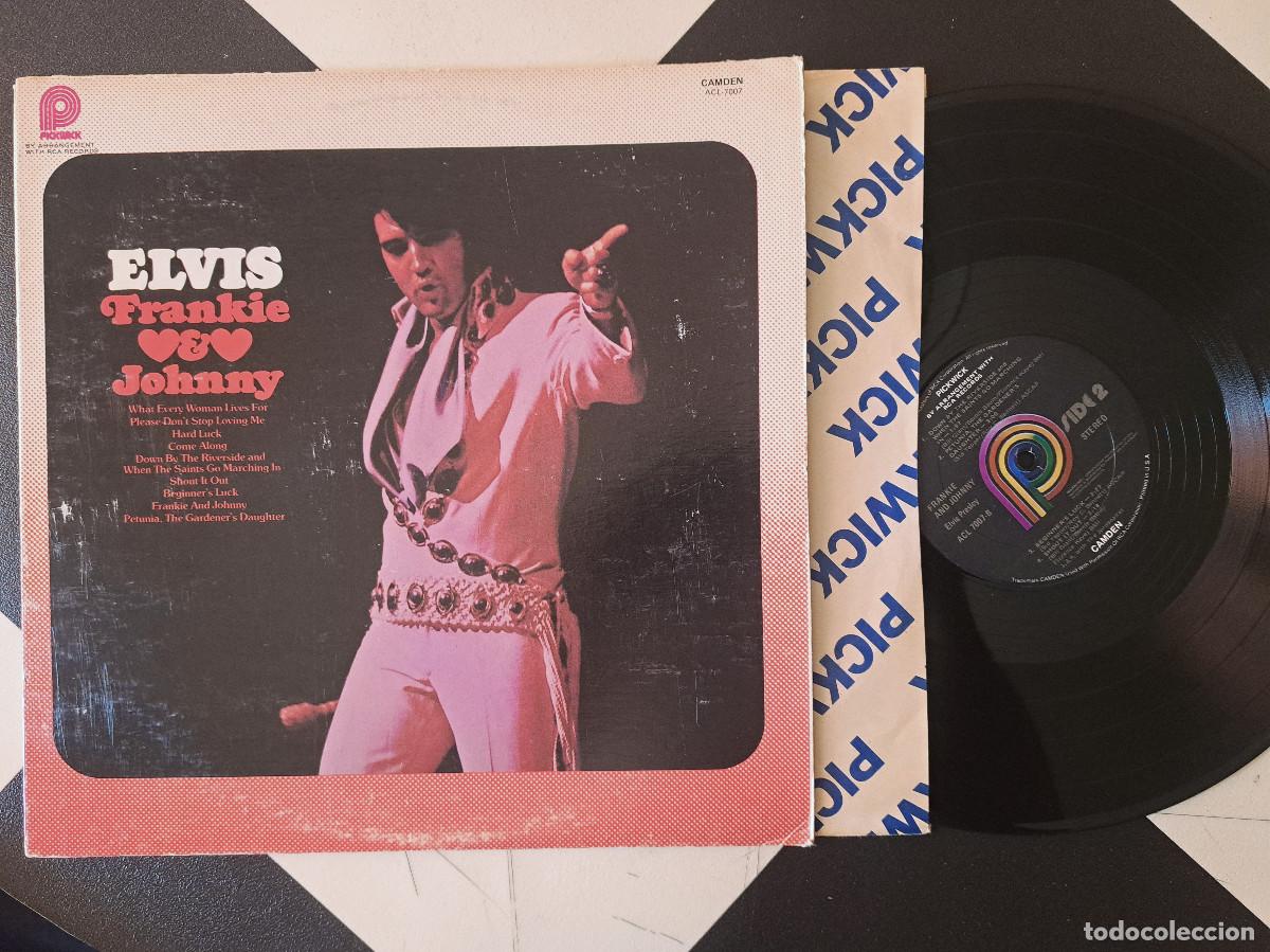 Discos de vinilo: LP Elvis Presley&ndash; Frankie & Johnny Made in Usa