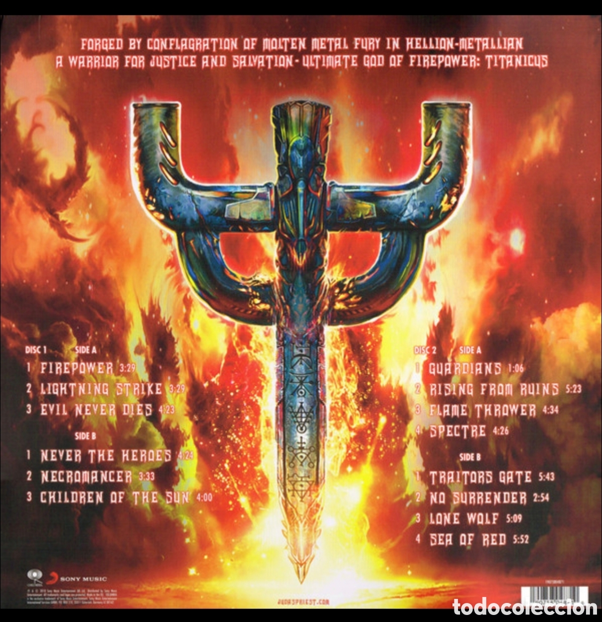 Discos de vinilo: Judas Priest: Firepower 2Lps 2018 - Foto 5