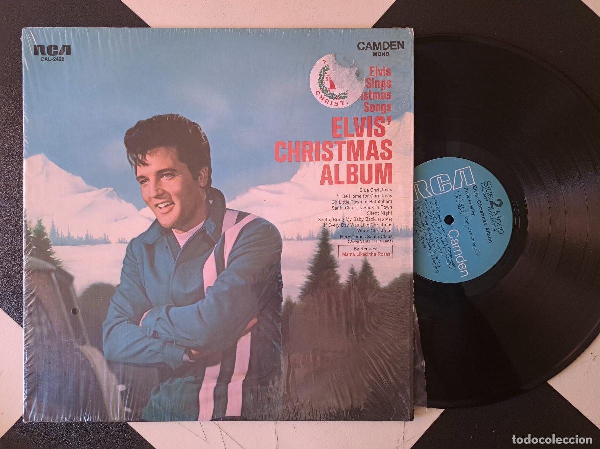 Discos de vinilo: LP Elvis Presley - Elvis' Christmas Album Made in Usa