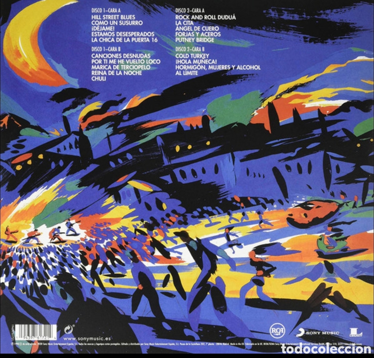 Discos de vinilo: Ramoncin: Al L&iacute;mite, Vivo Y Salvaje 2LP - Foto 2