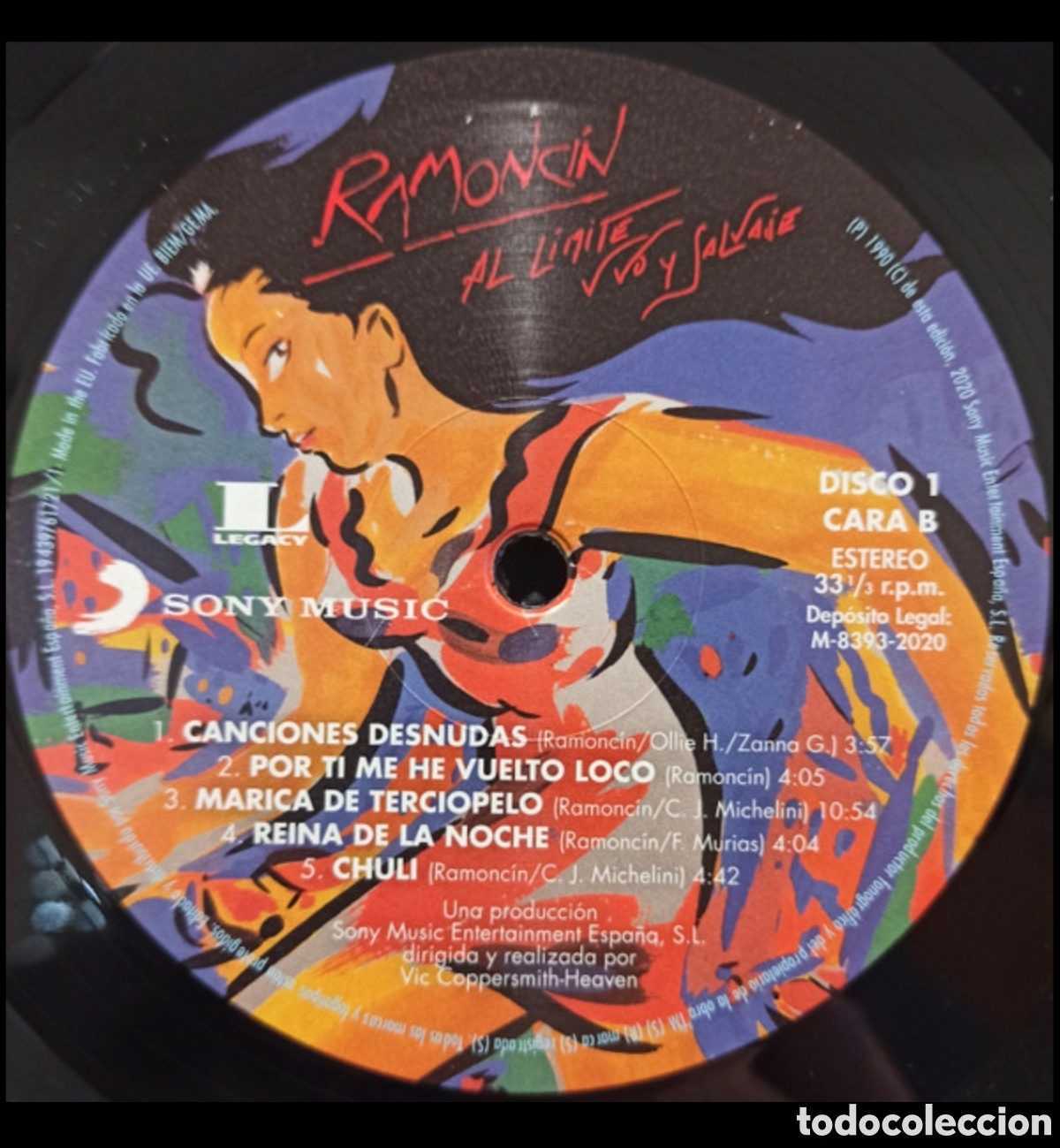 Discos de vinilo: Ramoncin: Al L&iacute;mite, Vivo Y Salvaje 2LP - Foto 4