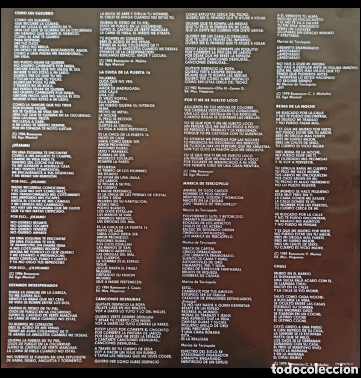 Discos de vinilo: Ramoncin: Al L&iacute;mite, Vivo Y Salvaje 2LP - Foto 9