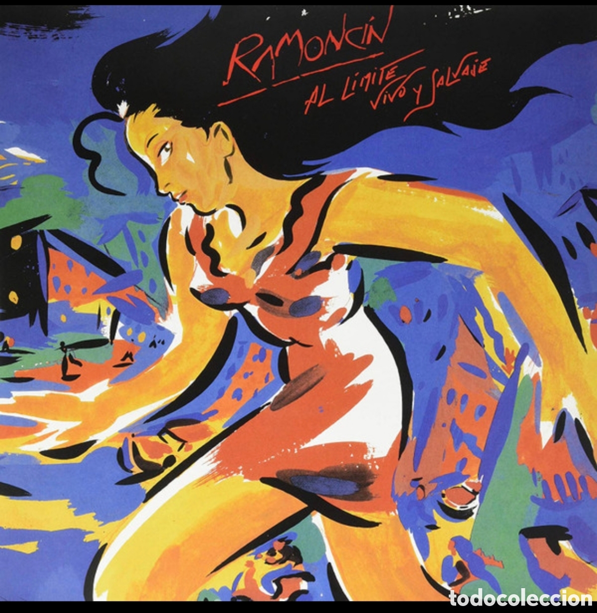 Discos de vinilo: Ramoncin: Al L&iacute;mite, Vivo Y Salvaje 2LP - Foto 1