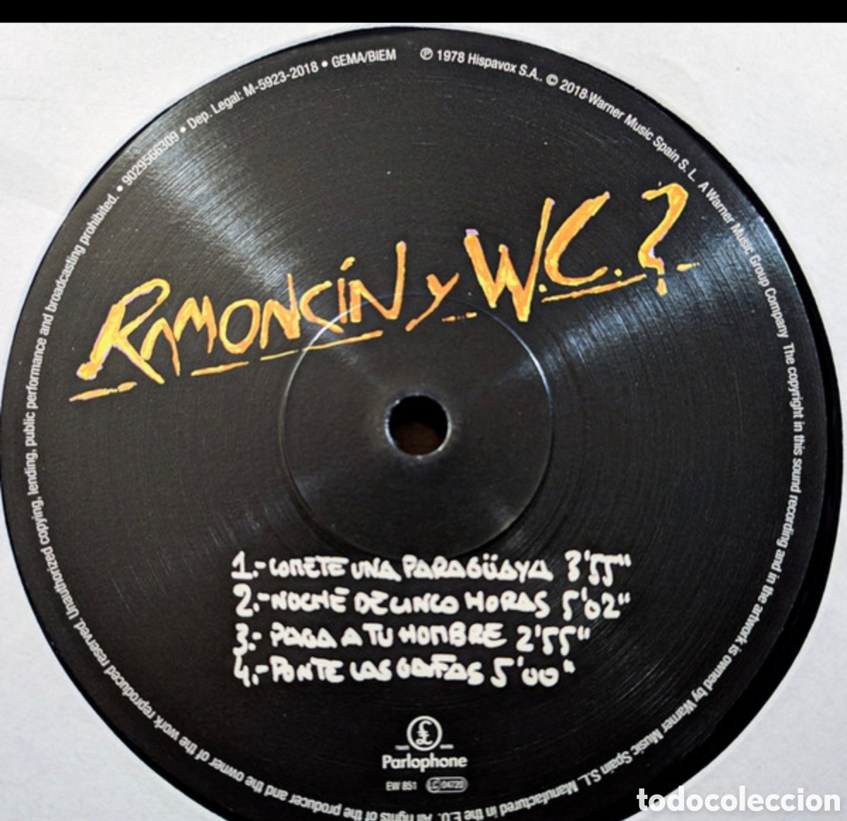 Discos de vinilo: Ramoncin Y WC?: Ramoncin wc LP+CD - Foto 5