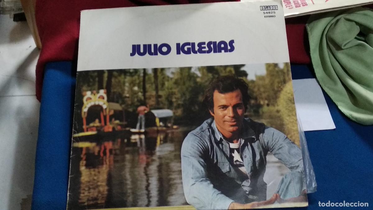Discos de vinilo: Julio Iglesias &ndash; Julio Iglesias - LP 1976 ORLADOR CIRCULO DE LECTORES