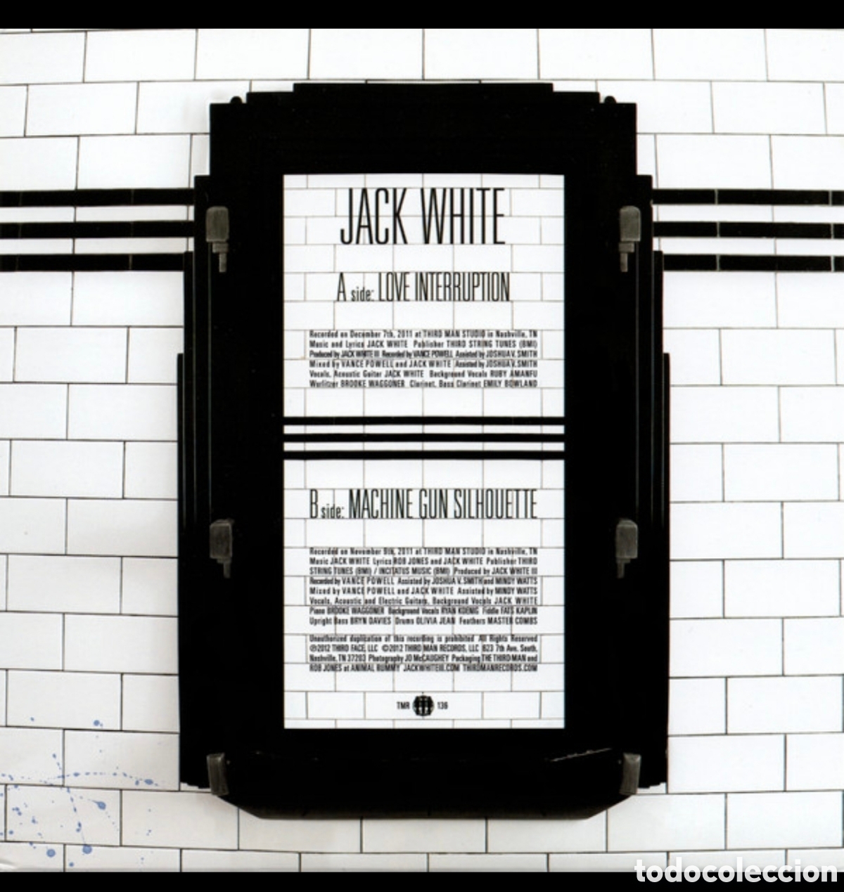 Discos de vinilo: Jack White: Love Interruption Single 7&rdquo; - Foto 2
