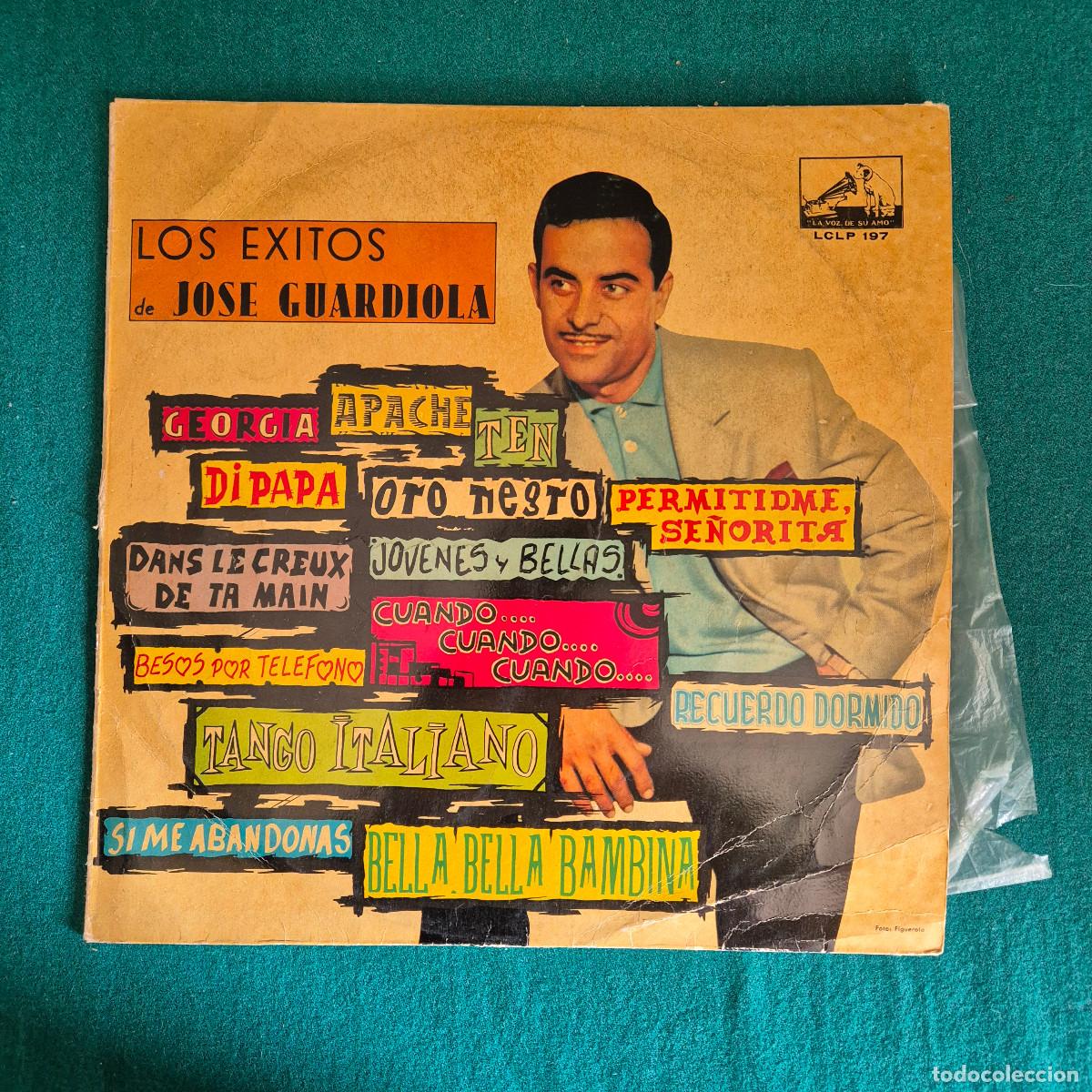 Vinyl records: LOS EXITOS DE JOSE GUARDIOLA.