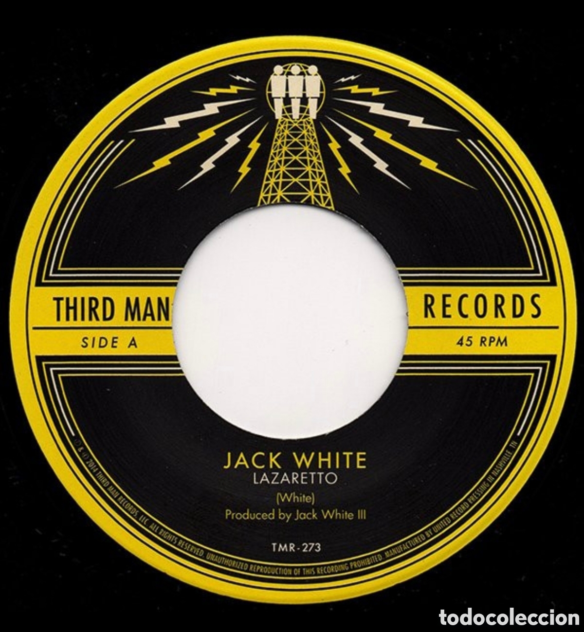 Discos de vinilo: Jack White: Lazaretto Single 7&rdquo; - Foto 2