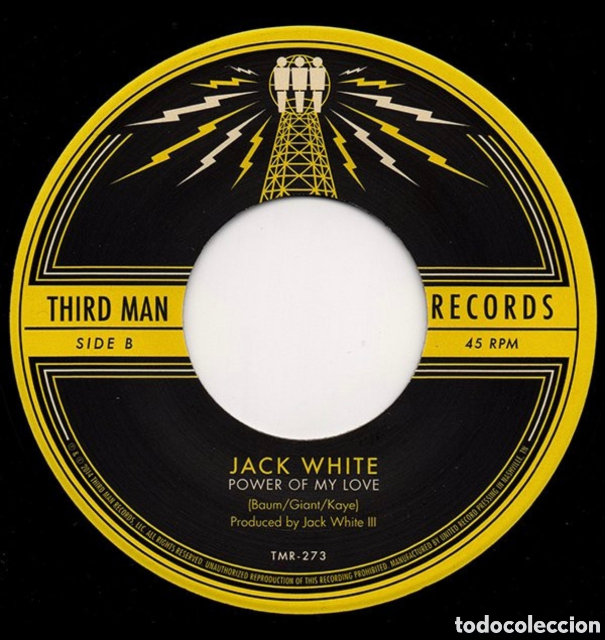 Discos de vinilo: Jack White: Lazaretto Single 7&rdquo; - Foto 3