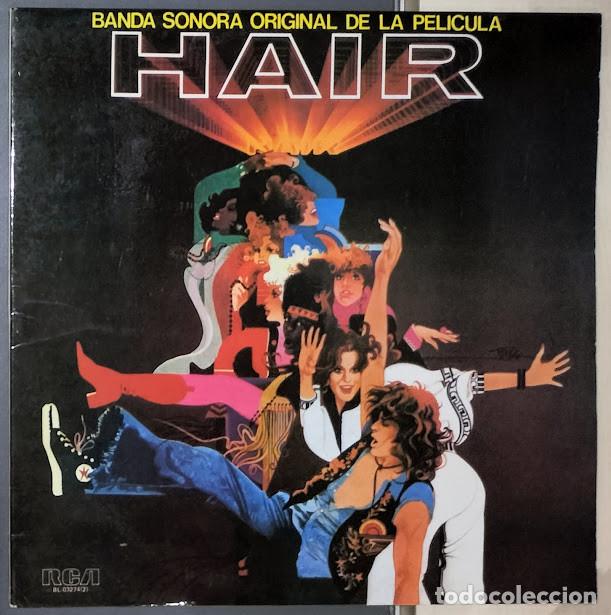 Discos de vinilo: Hair - Banda Sonora - 2LP RCA ref. BL-03274(2). Ed. espa&ntilde;ola.