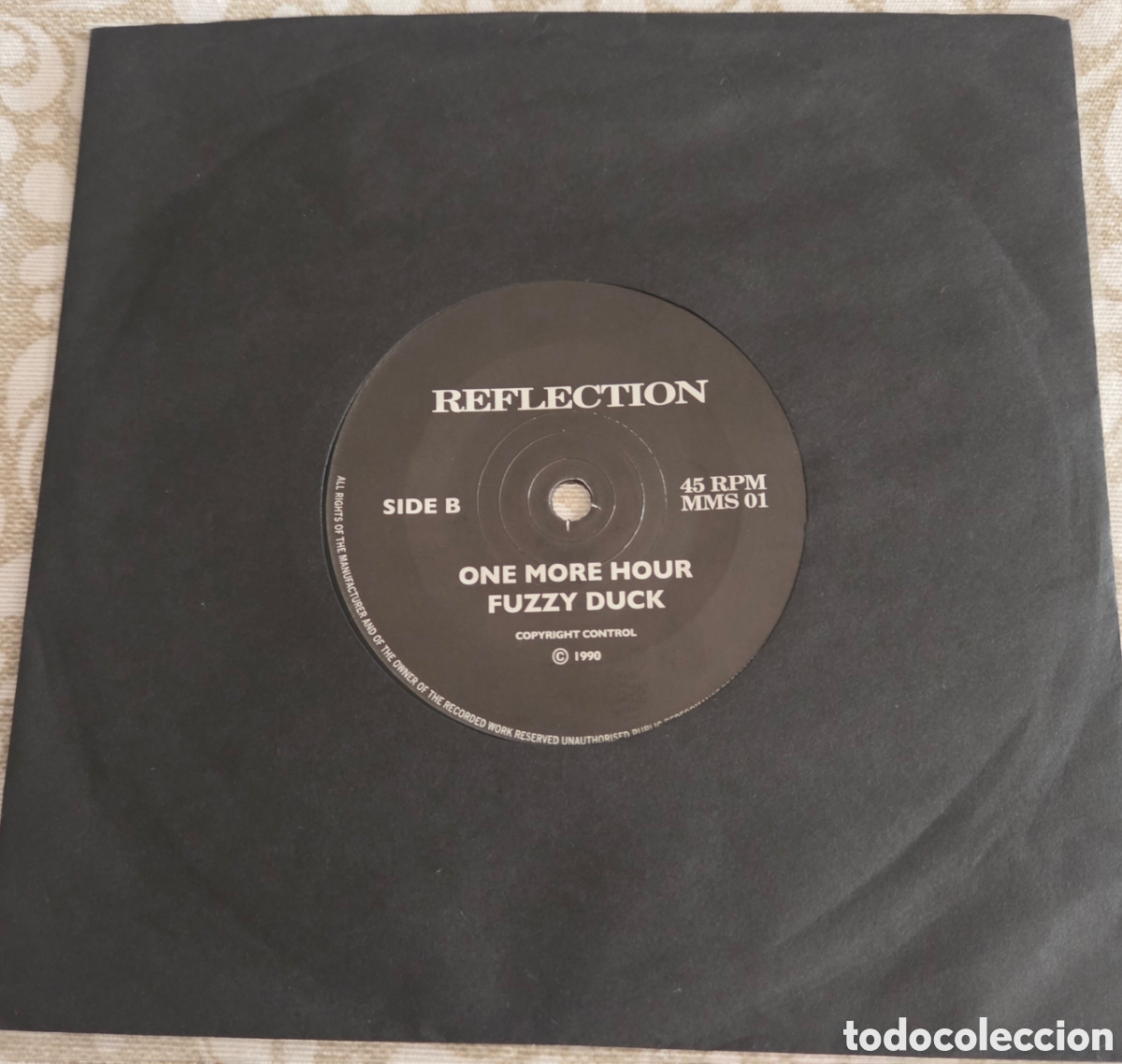 Discos de vinilo: 7&rdquo; single de Fuzzy Duck. Raro bonus incluido en LP Fuzzy Duck Re-issue de 1990.
