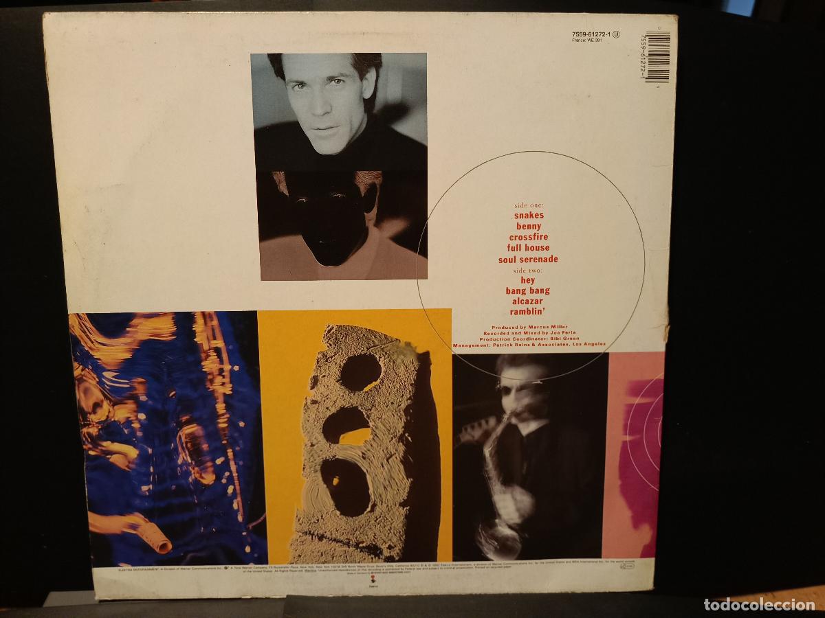 Discos de vinilo: DAVID SANBORN - UPFRONT LP MARCUS MILLER 1992 PEPETO - Foto 2