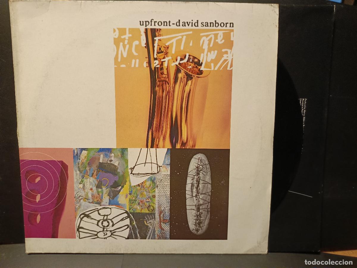 Discos de vinilo: DAVID SANBORN - UPFRONT LP MARCUS MILLER 1992 PEPETO