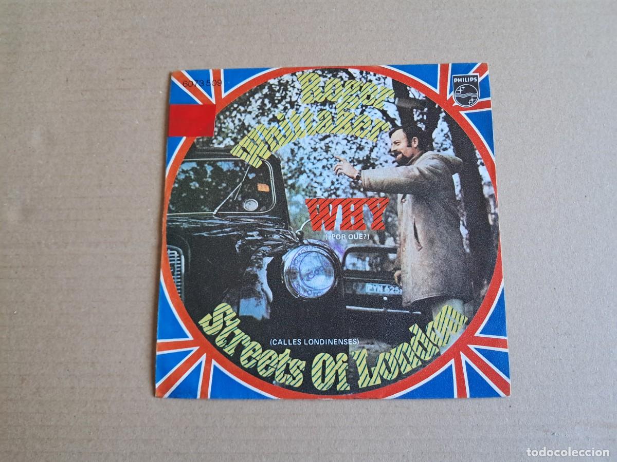 Discos de vinilo: ROGER WHITTAKER - STREETS OF LONDON SINGLE 1971 EDICION ESPA&Ntilde;OLA