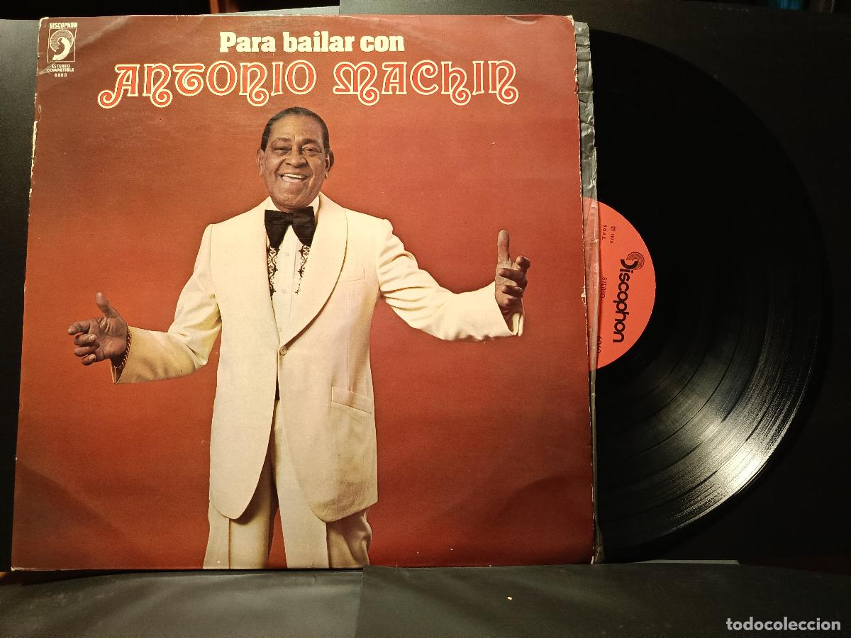 Discos de vinilo: ANTONIO MACHIN - PARA BAILAR CON... - DISCOPHON 1975 LP