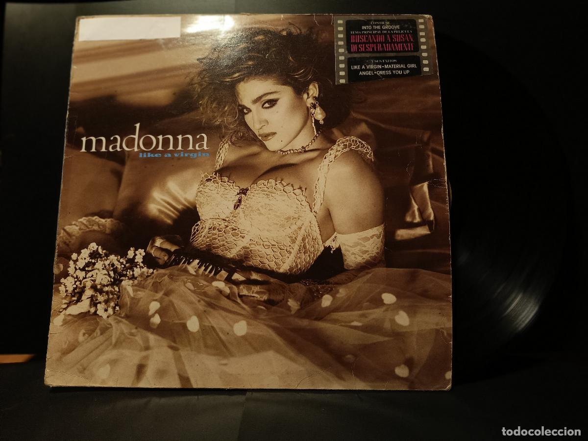 Discos de vinilo: Lp madonna like a virgin 1984 ESPA&Ntilde;A PEPETO