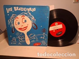 Discos de vinilo: LP 10 PULGADAS : LOS BRAZILIEROS (DISCO VOGUE EDITADO POR HISPABOX )