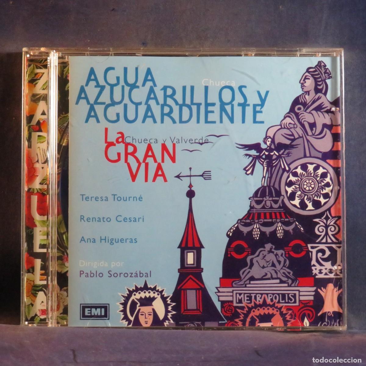 Discos de vinilo: LA CHUECA Y VALVERDE - LA GRAN V&Iacute;A &ndash; AGUA, AZUCARILLOS Y AGUARDIENTE - CD