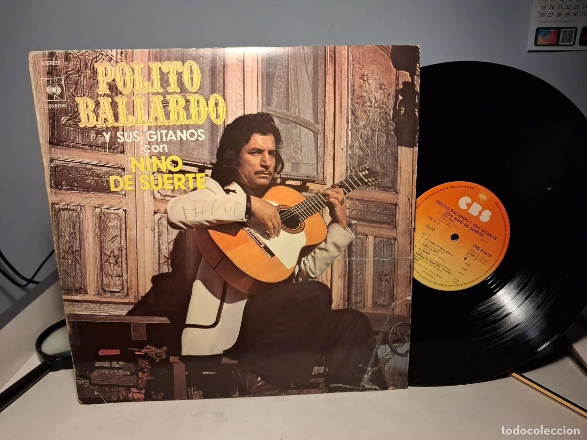 Discos de vinilo: LP POLITO BALIARDO Y SUS GITANOS CON NINO DE SUERTE