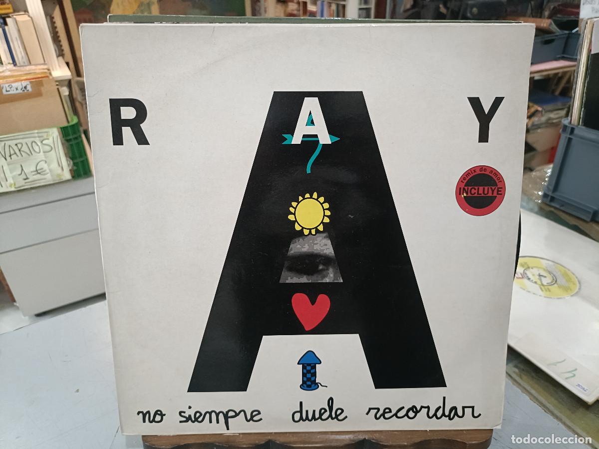 Discos de vinilo: Ray - Amor / No siempre duele recordar - Maxi Single sello DRO 1993