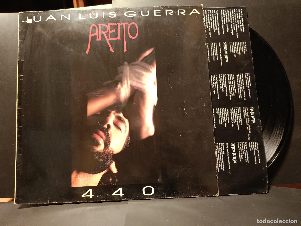 Discos de vinilo: LP JUAN LUIS GUERRA 4.40-AREITO-CONTIENE ENCARTE 1992 PEPETO