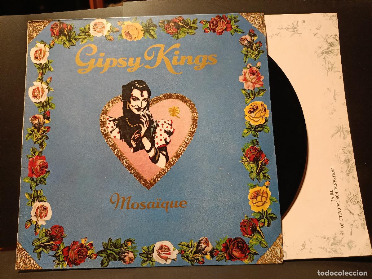 Discos de vinilo: GIPSY KINGS - MOSA&Iuml;QUE / LP CBS DE 1989 CON ENCARTE PEPETO