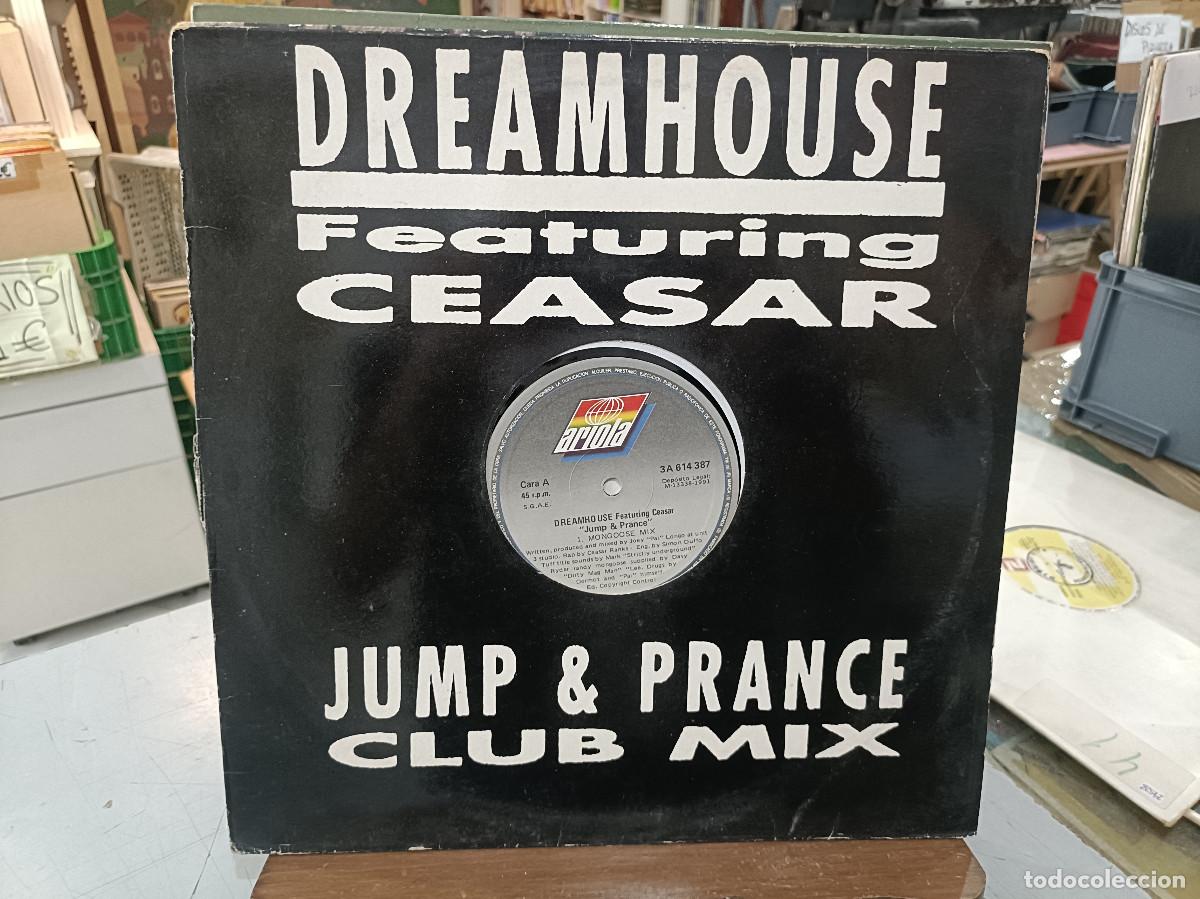 Discos de vinilo: Dreamhouse Feat. Ceasar - Jump & Prance - Maxi Single Ariola 1991