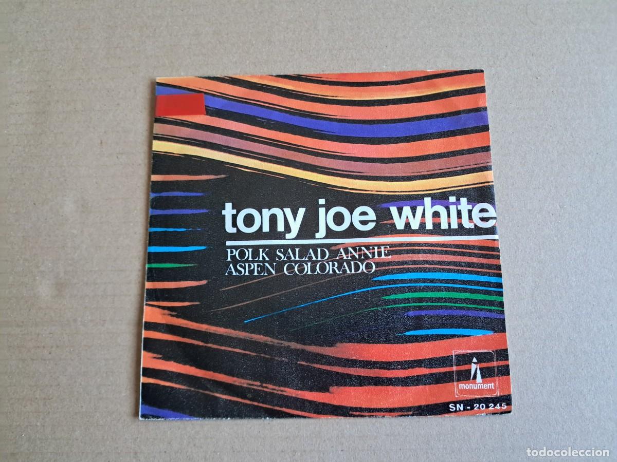 Discos de vinilo: TONY JOE WHITE - POLK SALAD ANNIE SINGLE 1969 EDICION ESPA&Ntilde;OLA