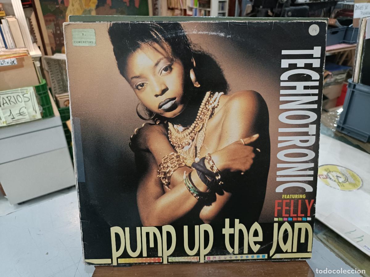 Discos de vinilo: Technotronic feat. Felly - Pump Up The Jam - Maxi Single Max Music 1989