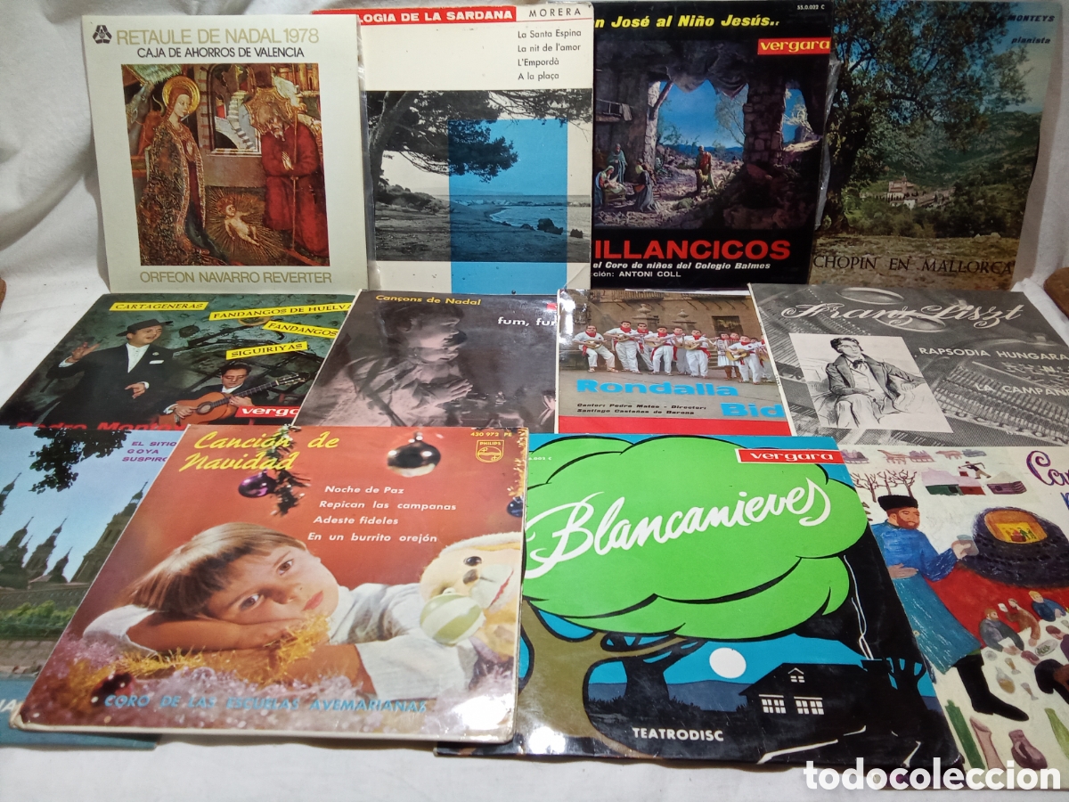 Discos de vinilo: LOTE VARIADO DE 12 SINGLES - Foto 1