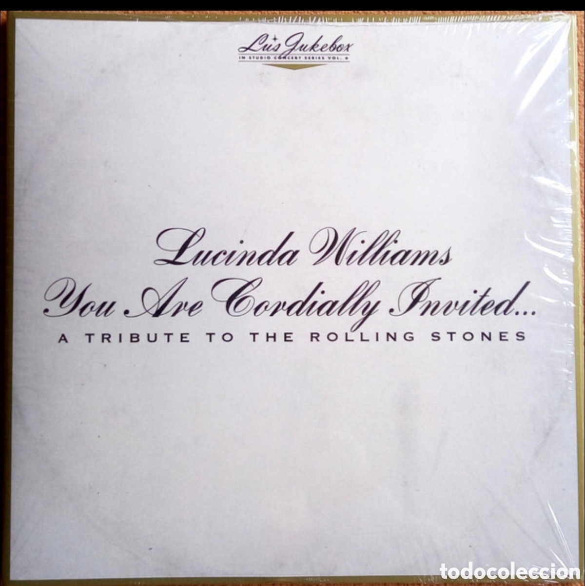 Discos de vinilo: Lucinda Williams: You Are Cordially Invited A Tribute To The Rolling Stones 2Lps