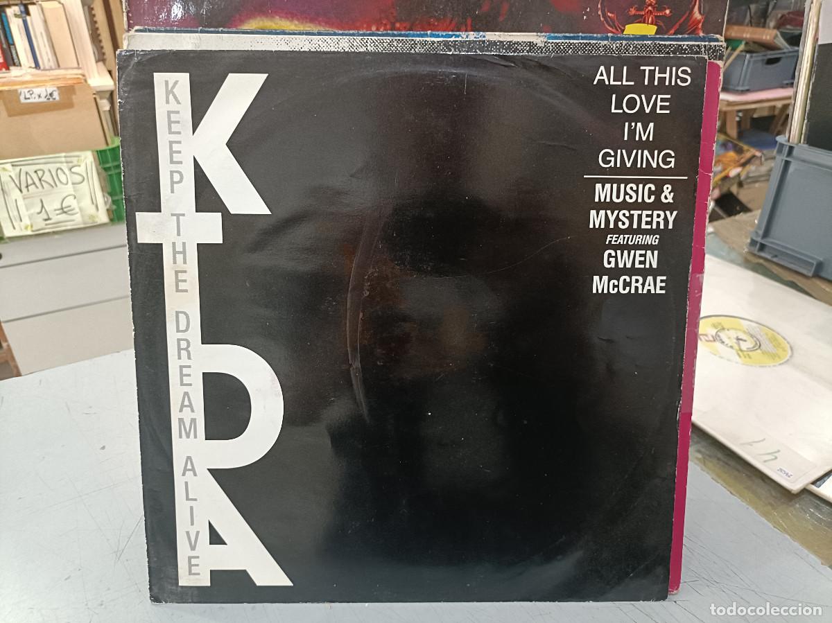 Discos de vinilo: Music & Mystery feat. Gwen McCrae - All This Love I&acute;m Giving - Maxi Single KTDA 1993