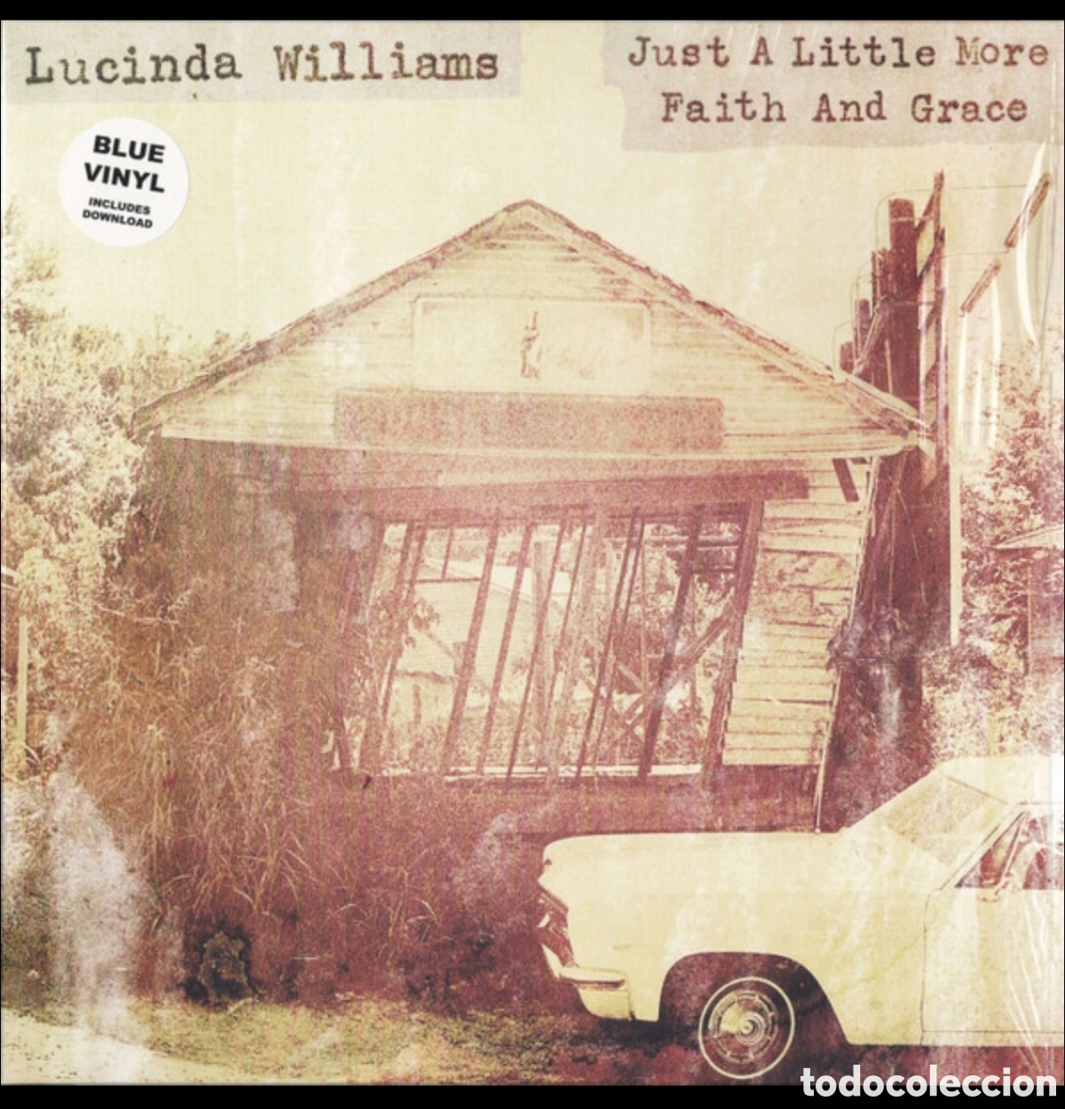 Discos de vinilo: Lucinda Williams: Justo A Little More Fight And Grace Lp 12&rdquo;