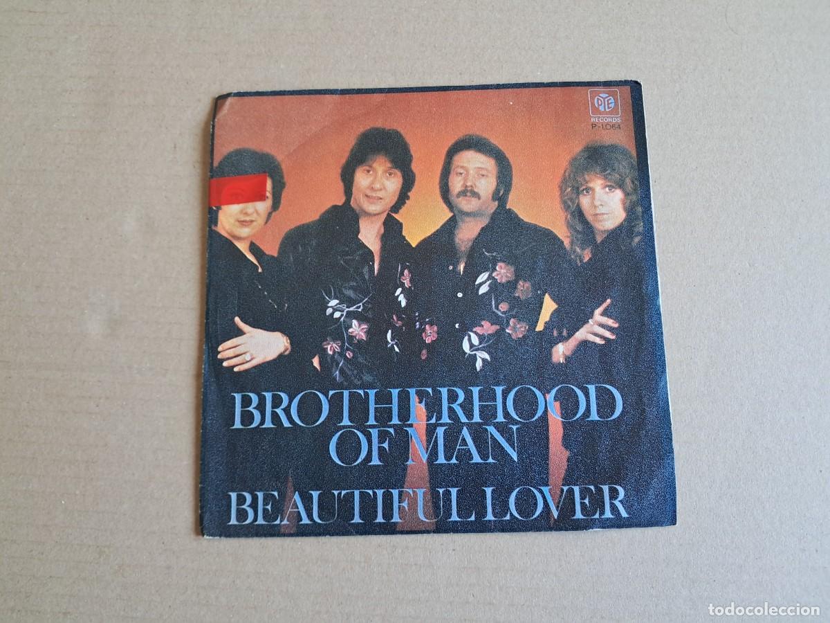 Discos de vinilo: BROTHERHOOD OF MAN - BEAUTIFUL LOVER SINGLE 1978 EDICION ESPA&Ntilde;OLA