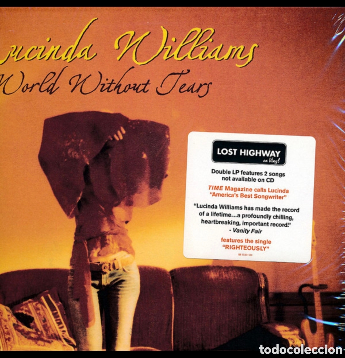 Discos de vinilo: Lucinda Williams: World Without Tears 2Lps - Foto 9