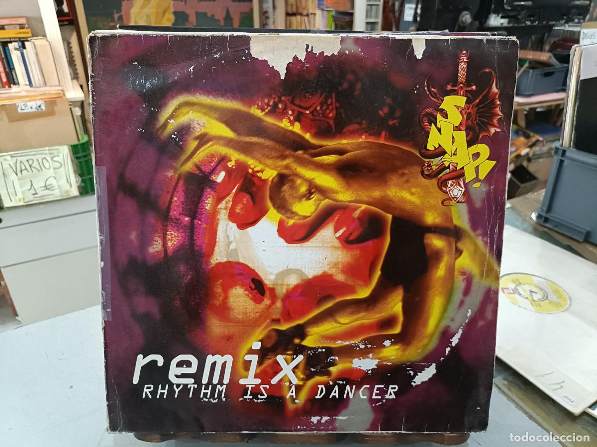 Discos de vinilo: Snap! - Rhythm Is A Dancer Remix - Maxi Single Logic Records 1992