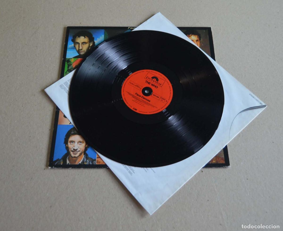 Discos de vinilo: THE WHO - FACE DANCES (con poster) - Foto 3