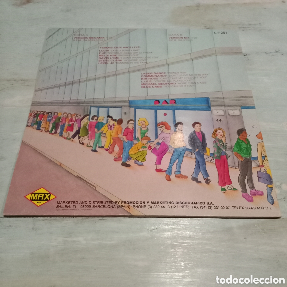 Discos de vinilo: Varios - Max Mix 5 (1 Parte) - Lp Doble Gatefold - Foto 2