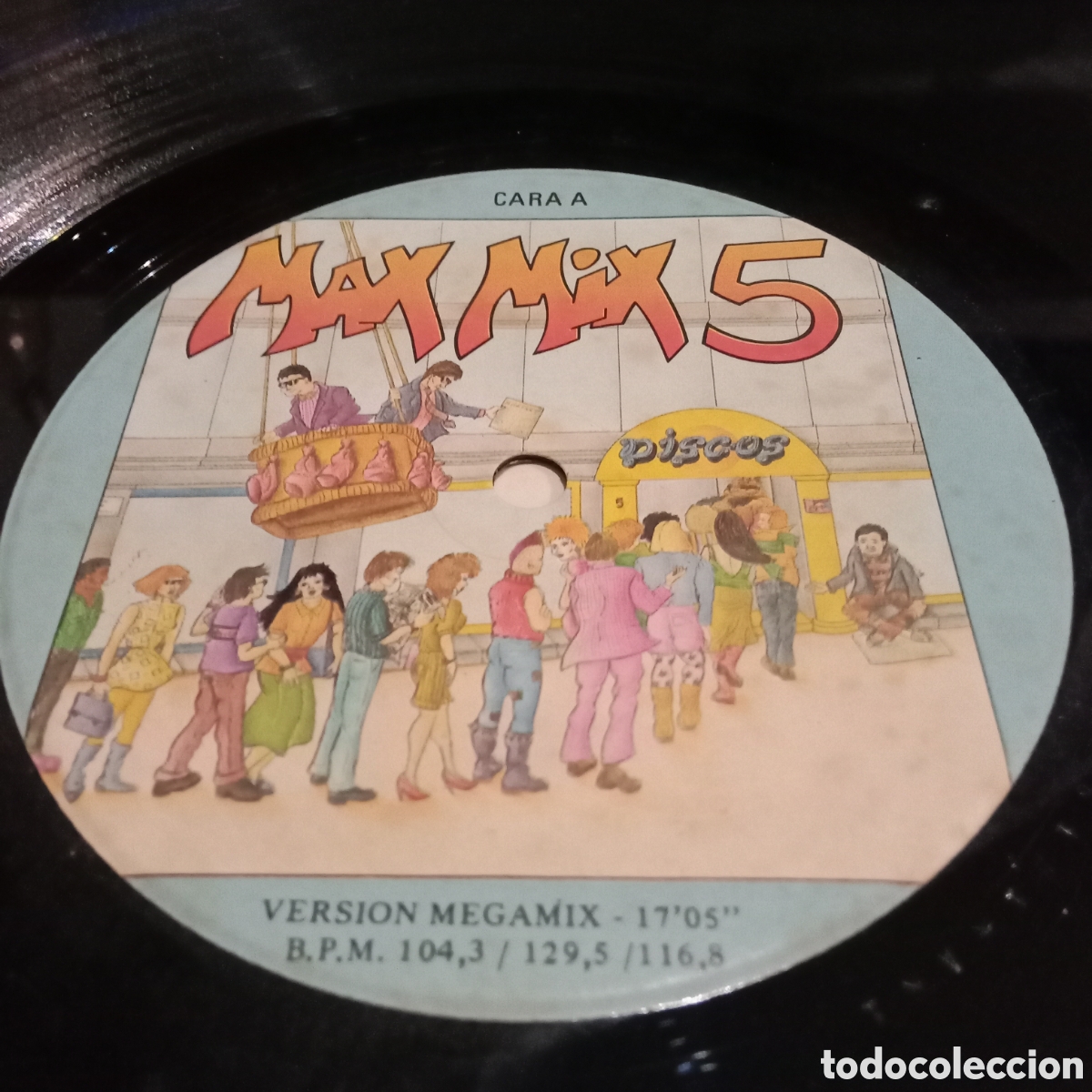 Discos de vinilo: Varios - Max Mix 5 (1 Parte) - Lp Doble Gatefold - Foto 5