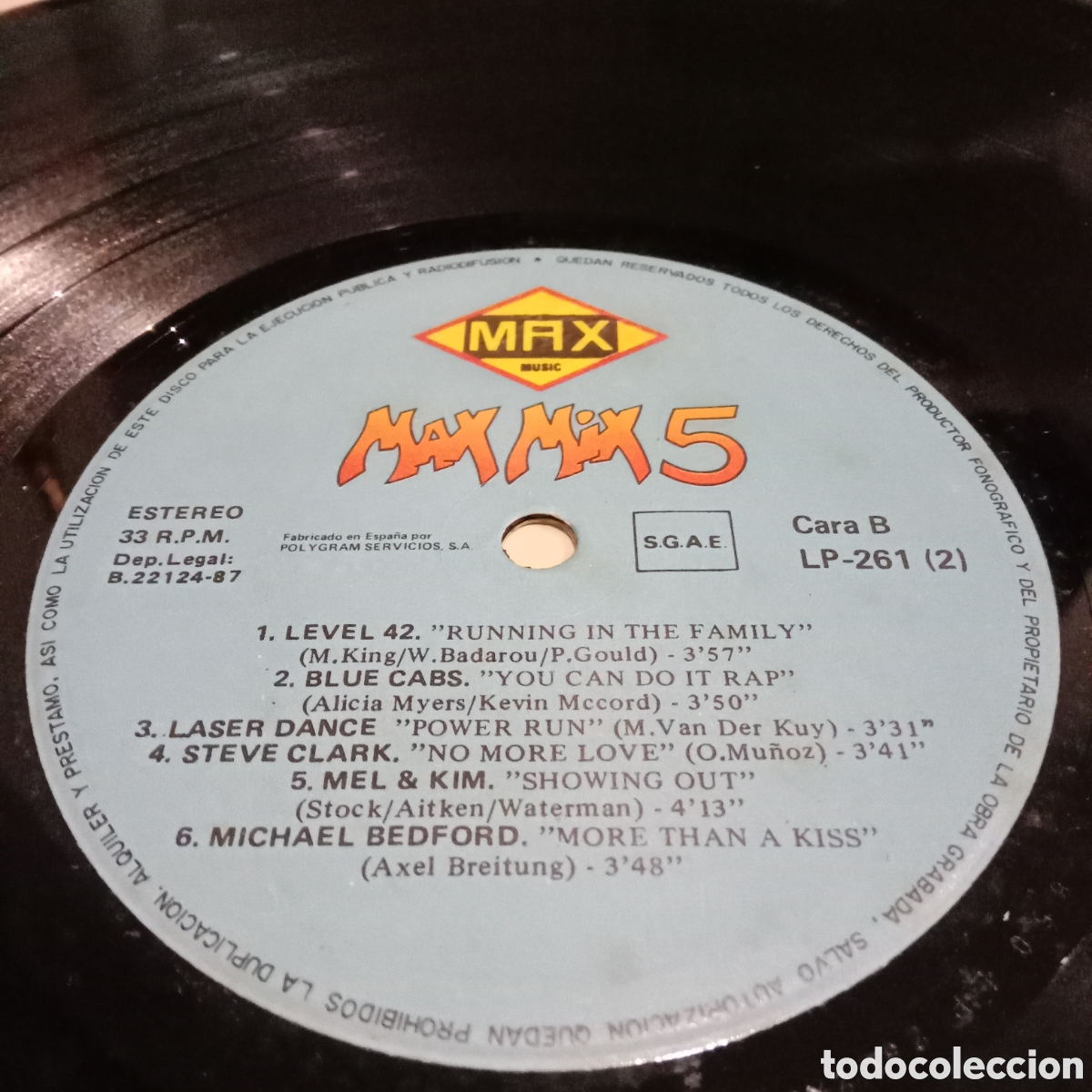 Discos de vinilo: Varios - Max Mix 5 (1 Parte) - Lp Doble Gatefold - Foto 8