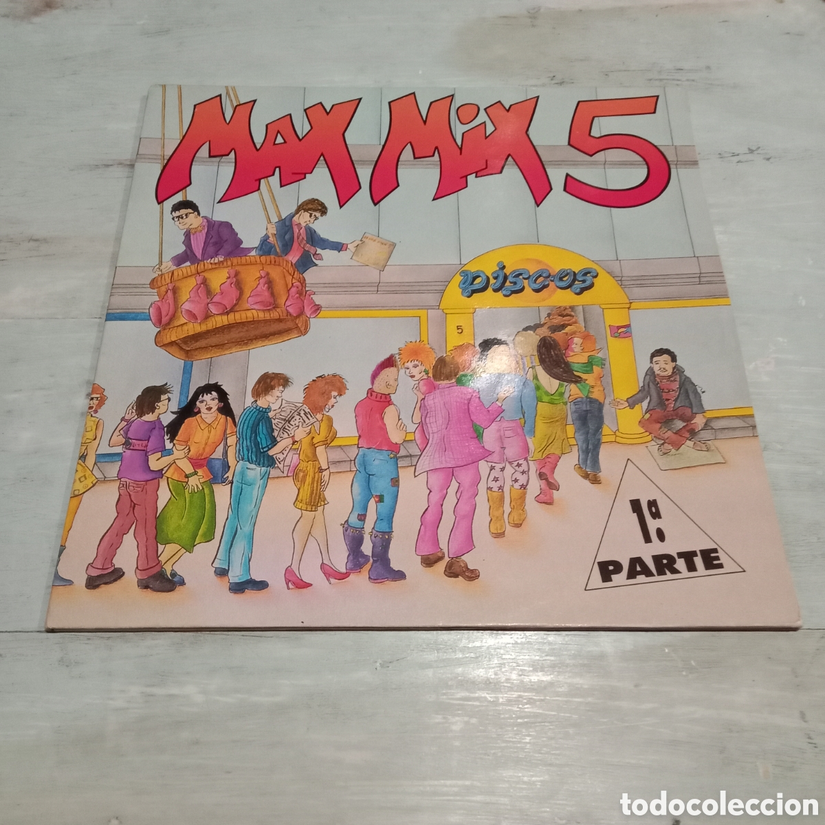 Discos de vinilo: Varios - Max Mix 5 (1 Parte) - Lp Doble Gatefold - Foto 1