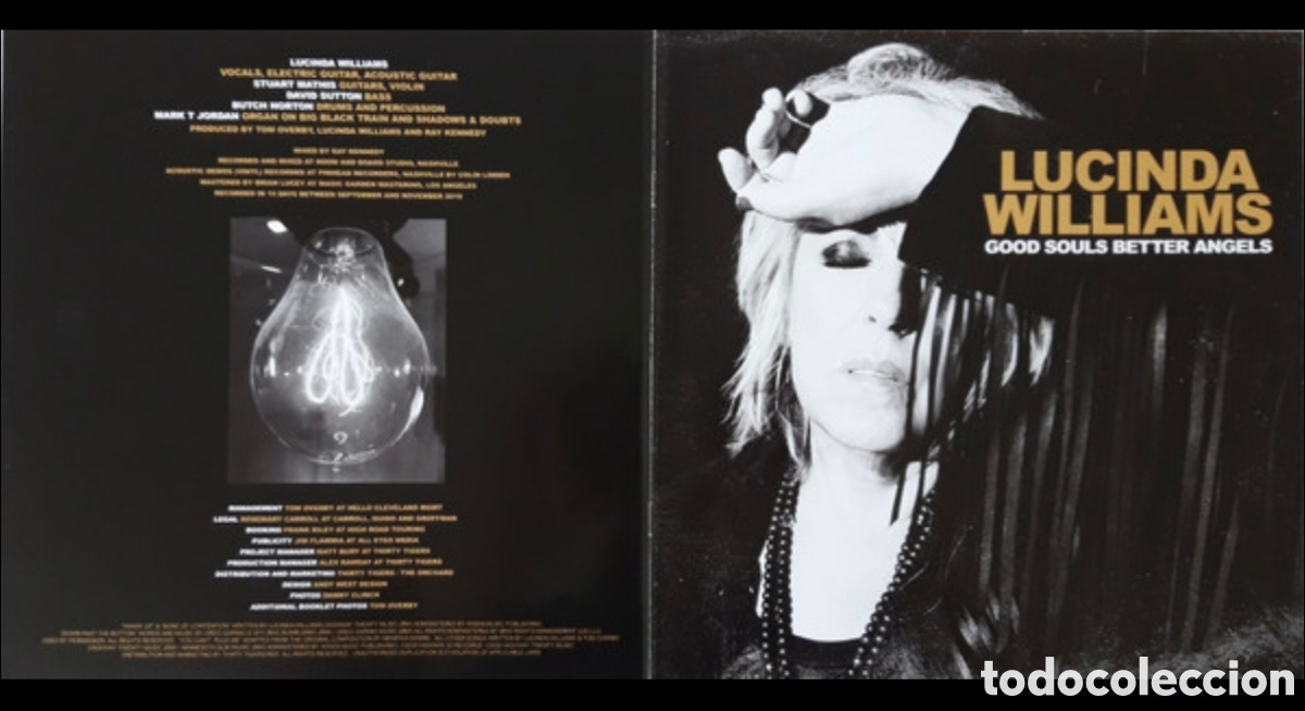 Discos de vinilo: Lucinda Williams: Good Souls Better Angles 2Lp - Foto 5