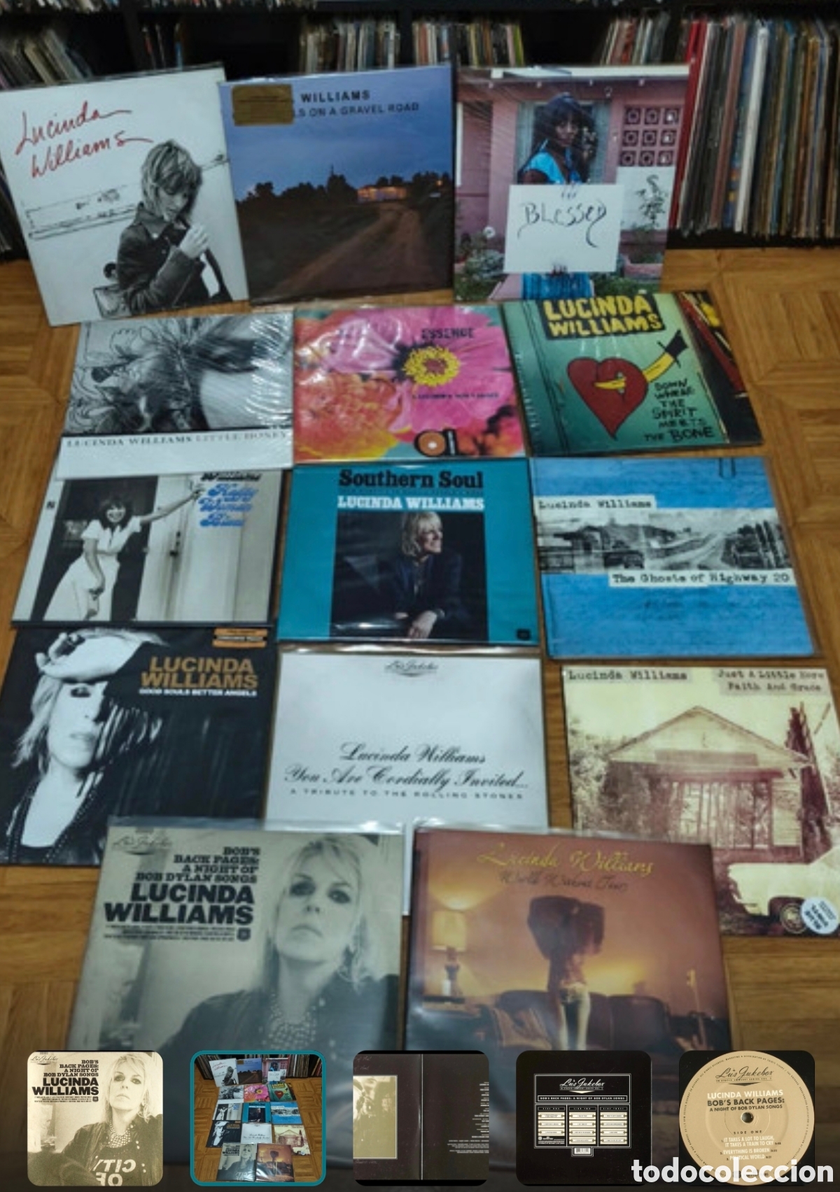 Discos de vinilo: Lucinda Williams: Good Souls Better Angles 2Lp - Foto 11