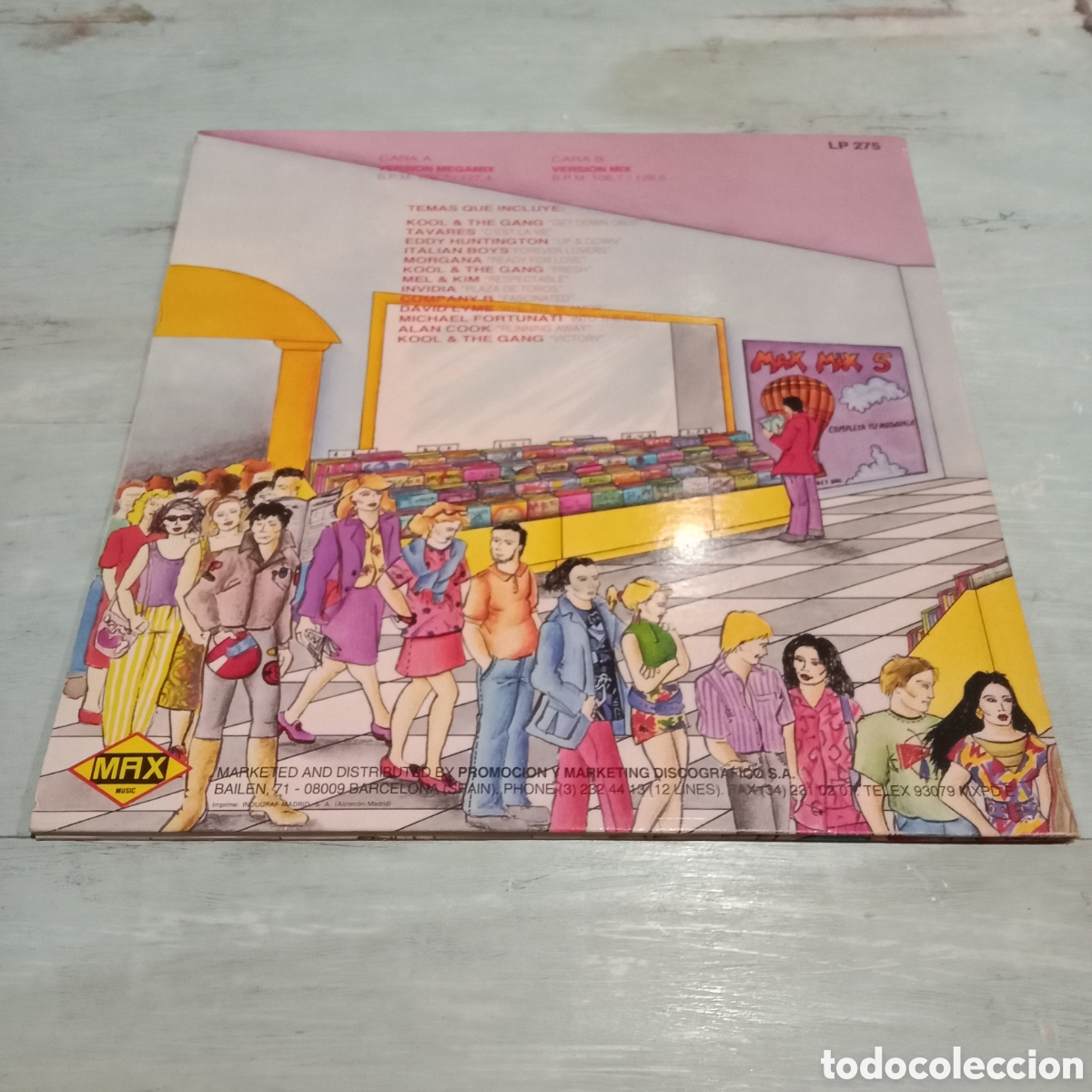 Discos de vinilo: Varios - Max Mix 5 (2 Parte) - Lp Doble Gatefold - Foto 2
