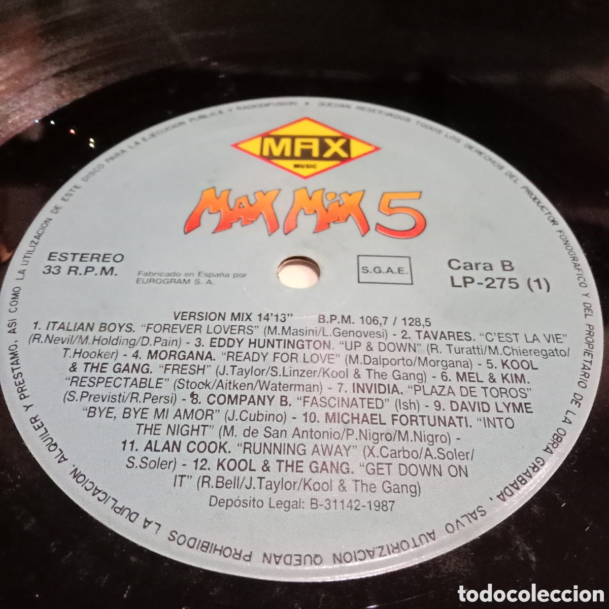 Discos de vinilo: Varios - Max Mix 5 (2 Parte) - Lp Doble Gatefold - Foto 6